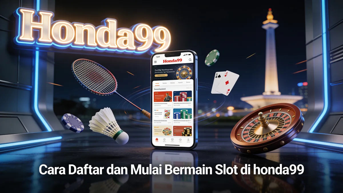 Cara Daftar dan Mulai Bermain Slot di honda99: panduan honda99 untuk pemain di Indonesia